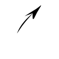 Hand Drawn Arrow Icon Vector