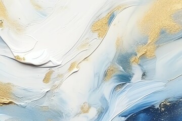 Creative watercolor background with golden lines