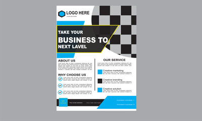 corporates flyer design for company
