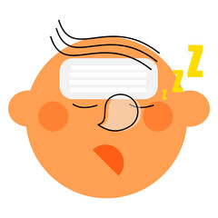 Difficulty sleeping in babies.