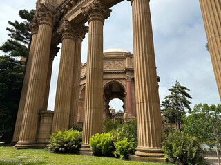 Architectural Marvel: Discover the Magnificent Columns of Palace of Fine Arts Marina District in...