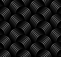 Vector seamless texture. Modern geometric background. Grid of dots.