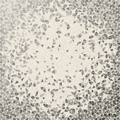 Abstract geometric background. Artistic scattered low poly triangles with colored gradient. Creative vector illustration.