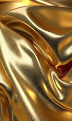 Texture luxueuse en feuille d'or ultra réaliste
