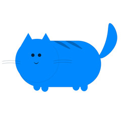 Gato Azul - Mascote