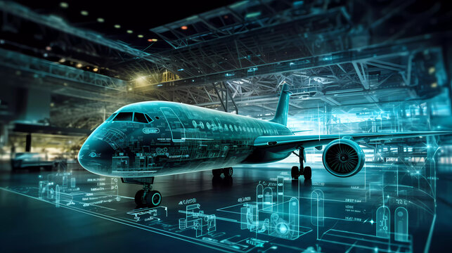 The Future of Flight: AI-Powered Airplanes Revolutionizing Aviation, Generative AI.