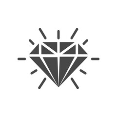 diamond icon design vector template