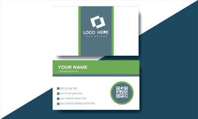 Green Business Card.