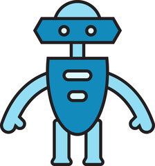 cartoon robot avatar