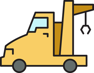 truck wrecker icon