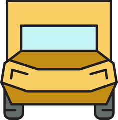 lorry truck icon