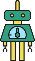 smart robot icon