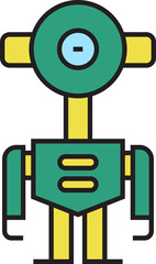 cartoon robot avatar