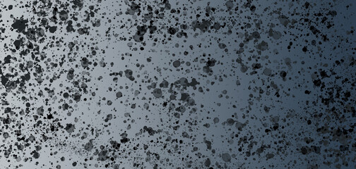 Dark gray background with black watercolor splashes. Background for print and graphic resources.