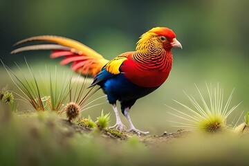 rainbow lorikeet parrot  generated by ai