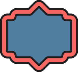 award ribbon banner and label illustration