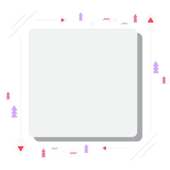 Arcade memphis Square Textbox