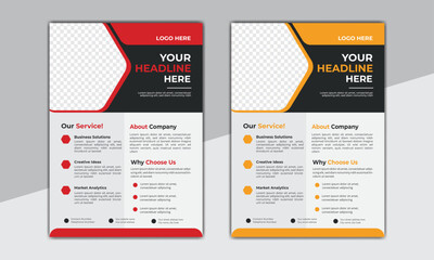 Creative Corporate & Business Flyer Brochure Template Design
