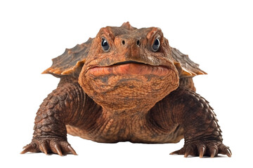 Obraz premium Common snappg turtle, generative artificial intelligence 