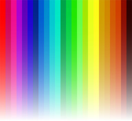 Rainbow background, vertical lines in different colors. Pride vector illustration.