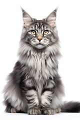 Maine Coon Cat Resting