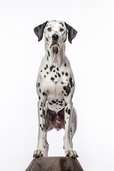 Dalmatian Dog Posing