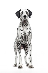 Dalmatian Dog Posing