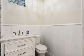 Naklejka na ściany i meble home bathroom 