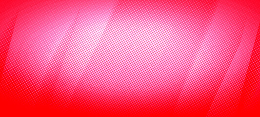 Panorama Widescreen Red and pink abstract background with gradient, Simple Design for your ideas, Best suitable for Ad, poster, banner, and various design works