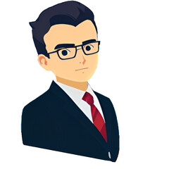 businessman - elegant man - stylized drawing - icon - ideal for website, email, presentation, advertisement, label, sticker, postcard, ticket, logo, slide, book, nameplate, print