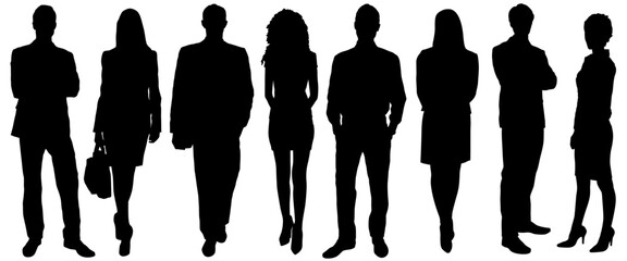 People silhouettes 103