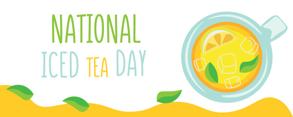 Banner for National Iced Tea Day