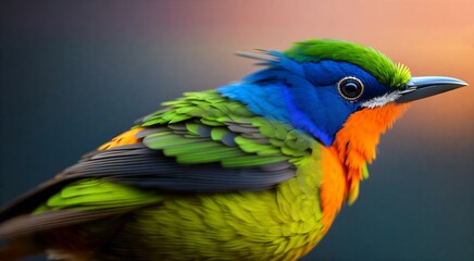 Fototapeta premium Bird in nature [AI Generated]