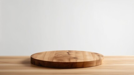 Design modern wood table. Generated with AI
