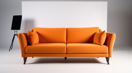 Design modern sofa. Generated with AI