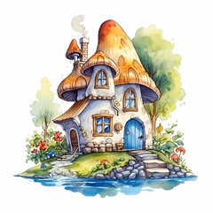 castle in the forest