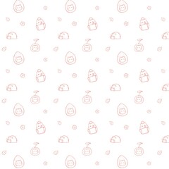 cute minimalistic cartoon pattern background