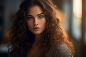 AI generated beuatiful model