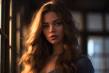 AI generated beuatiful model