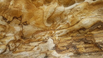 Sandstone rock texture, red rock background, stone surface, Australia