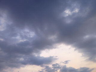clouds in the sky