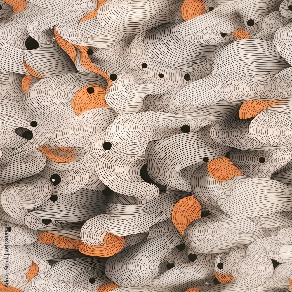 Poster seamless abstract textiles material texture illustration digital art tileable repeating pattern wall