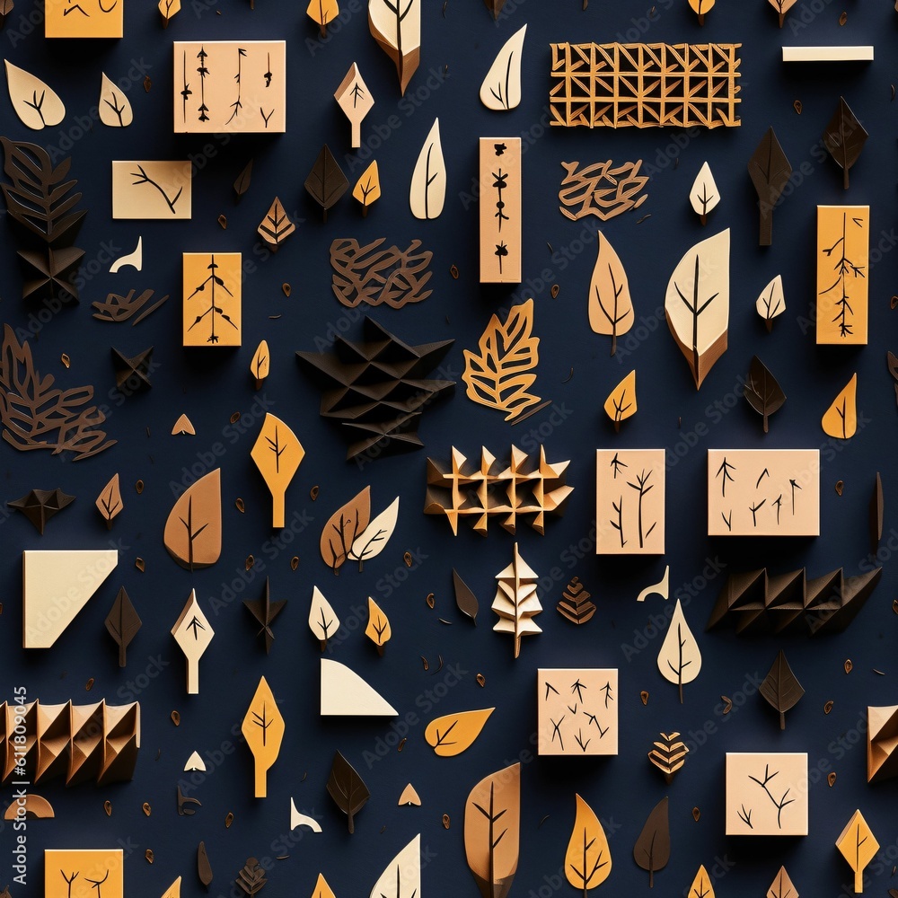 Poster seamless abstract textiles material texture illustration digital art tileable repeating pattern wall