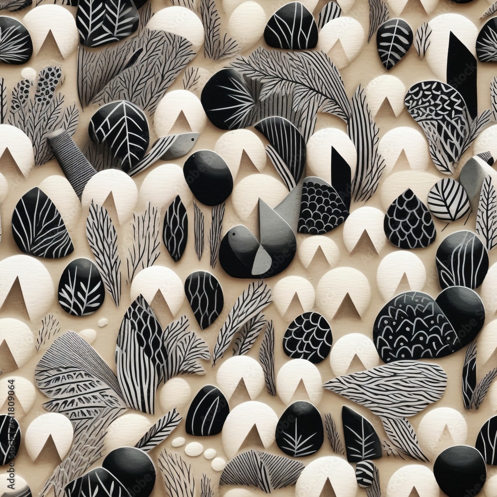 Poster seamless abstract textiles material texture illustration digital art tileable repeating
pattern wallpaper colorful background artwork generative ai
