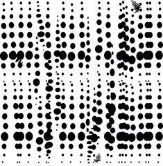 different sizes dots background