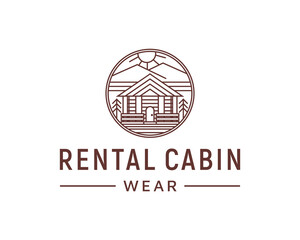 Rental Cabin Logo