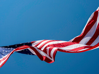 American Flag Flying 