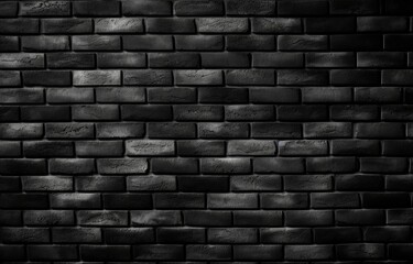 dark brick wall, black brick wall, dark brick texture, gloomy grunge background