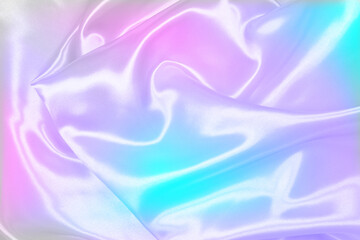 Fototapeta premium カラフルなの布 グラデーション ソフトタッチのテクスチュア（背景画像）