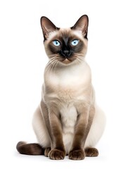 Siamese Cat Posing